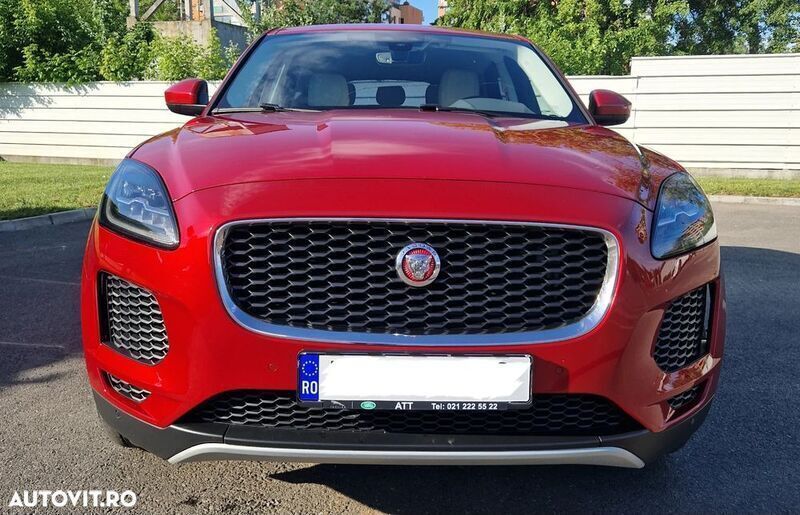 Rosu Utilizat 2018 Jaguar E-Pace R-Dynamic SUV | 22.500 EUR (Preț OK) - Imagine 1/4