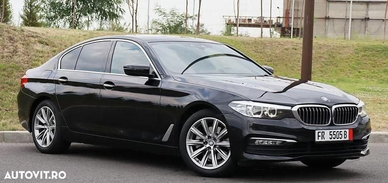 Negru Utilizat 2017 BMW 520 Berlinǎ | 19.800 EUR (Preț OK) - Imagine 1/4