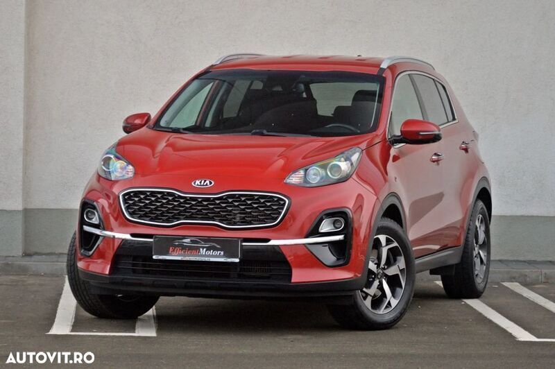 Rosu Utilizat 2019 Kia Sportage Style SUV | 14.490 EUR (Preț bun) - Imagine 1/4