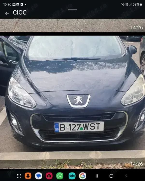 Utilizat 2011 Peugeot 308 Hatchback | 3.000 EUR (Preț OK) - Imagine 1/4