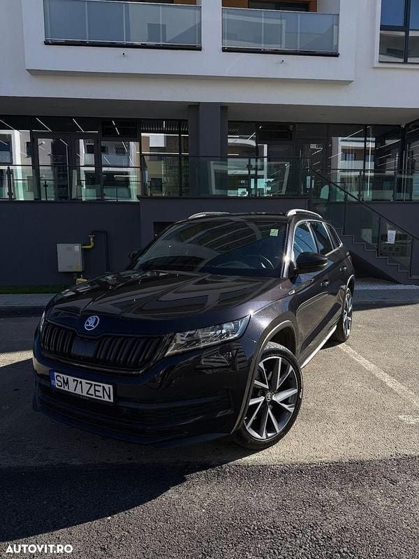 Culoarenegru Utilizat 2018 Skoda Kodiaq SportLine SUV | 22.900 EUR (Preț OK) - Imagine 1/4