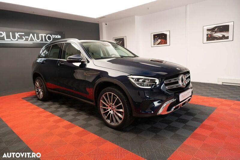 Albastru Utilizat 2022 Mercedes GLC300e Exclusive SUV | 44.130 EUR (Preț OK) - Imagine 1/4