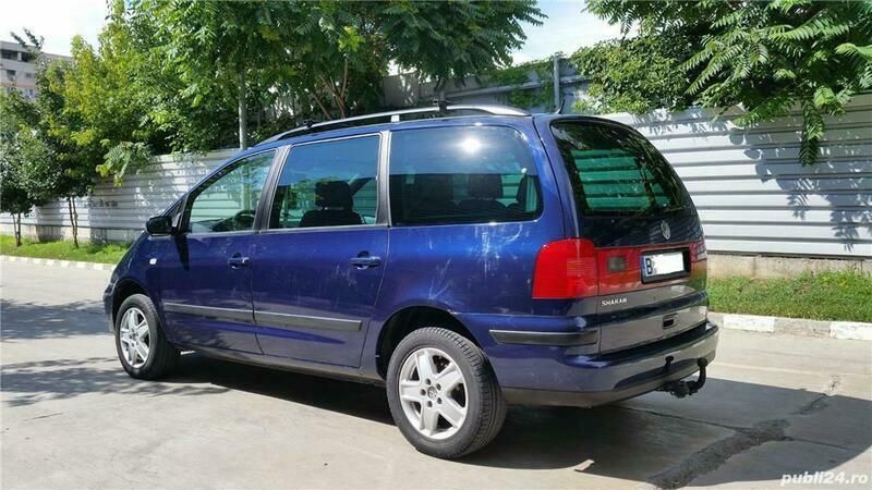 Second-hand VW Sharan 116 CP (85 kW) 2001 Albastru Monovolum