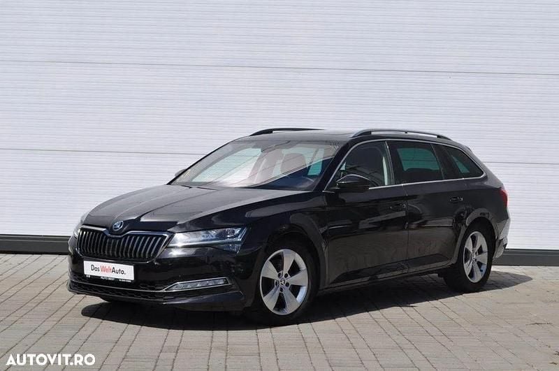 Culoarenegru Utilizat 2021 Skoda Superb Premium Edition Break | 20.994 EUR (Preț OK) - Imagine 1/4