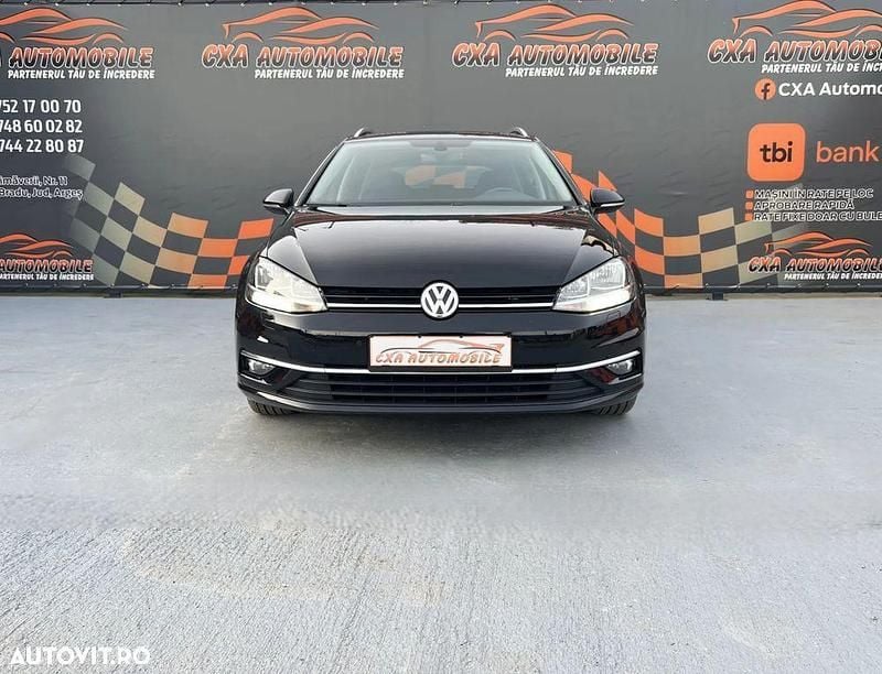 Second-hand VW Golf VII United 115 CP (84 kW) 2018 Culoarenegru Break