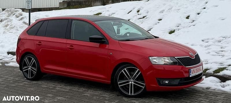 Second-hand Skoda Rapid Monte Carlo 105 CP (77 kW) 2014 Culoarerosu Hatchback