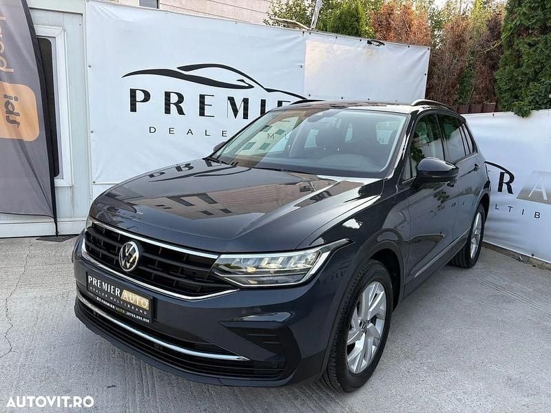 Culoaregri Utilizat 2021 VW Tiguan IQ Drive SUV | 21.998 EUR (Preț bun) - Imagine 1/4