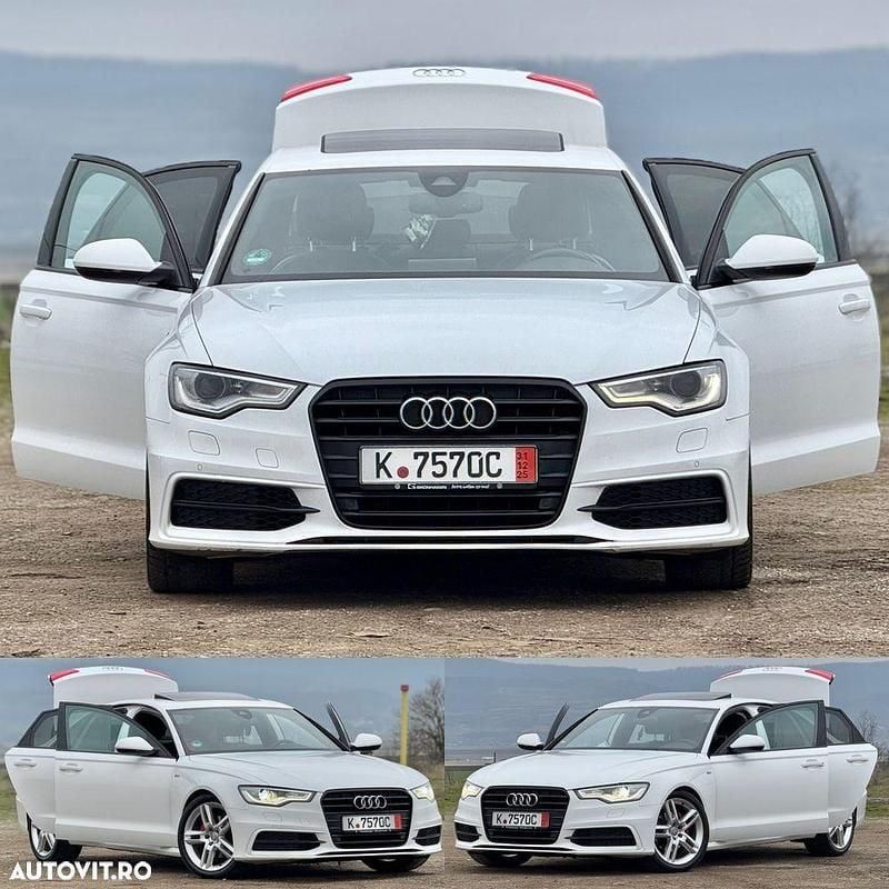 Second-hand Audi A6 S-Line 190 CP (139 kW) 2014 Culoarealb Berlinǎ