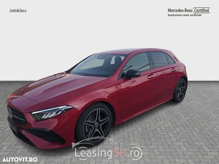 Roșu Utilizat 2023 Mercedes A200 | 37.964 EUR (Scump) - Imagine 1/4