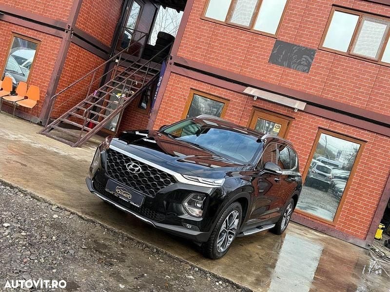 Culoarenegru Utilizat 2020 Hyundai Santa Fe Premium SUV | 24.999 EUR (Preț OK) - Imagine 1/4