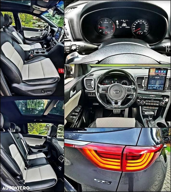 Second-hand Kia Sportage Platinum Edition 184 CP (135 kW) 2016 Culoaregri SUV