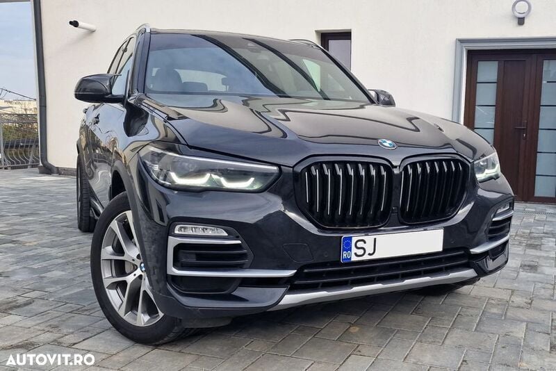 Negru Utilizat 2019 BMW X5 SUV | 37.900 EUR (Super Preț) - Imagine 1/4