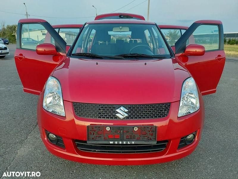 Rosu Utilizat 2009 Suzuki Swift | 3.590 EUR - Imagine 1/4