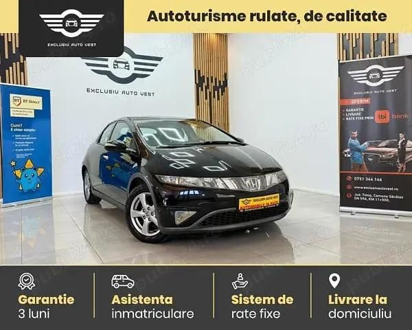 Negru Utilizat 2006 Honda Civic Hatchback | 3.190 EUR (Preț bun) - Imagine 1/4