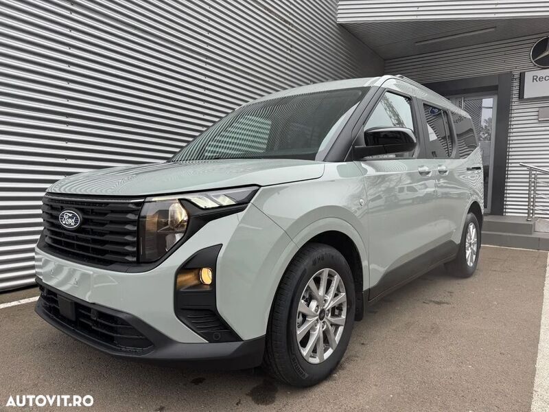 Gri Nouă 2024 Ford Tourneo Courier Monovolum | 23.965 EUR (Puțin scump) - Imagine 1/4