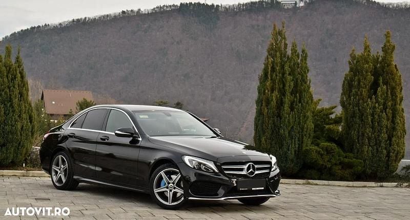 Second-hand Mercedes C180 AMG line 156 CP (114 kW) 2015 Culoarenegru Berlinǎ