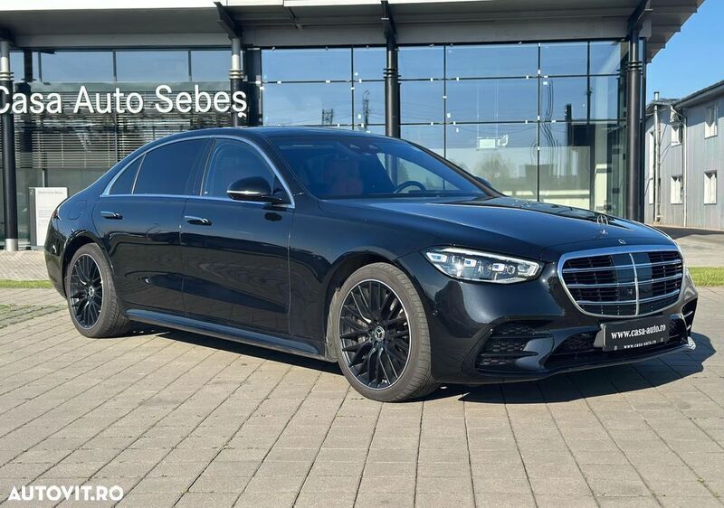 Second-hand Mercedes S500 435 CP (319 kW) 2022 Negru Berlinǎ