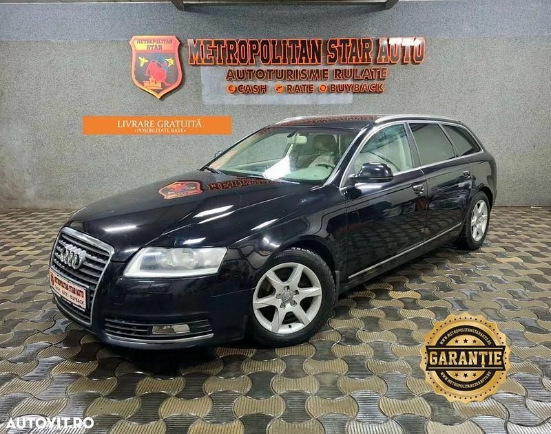 Culoarenegru Utilizat 2010 Audi A6 Break | 5.650 EUR (Super Preț) - Imagine 1/4