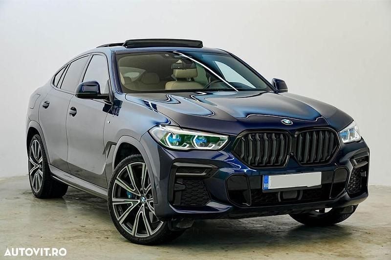Culoarealbastru Utilizat 2022 BMW X6 Shadowline SUV | 64.000 EUR (Preț OK) - Imagine 1/4