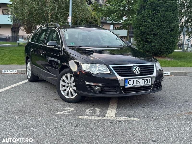 Negru Utilizat 2010 VW Passat Comfortline Break | 3.500 EUR (Preț bun) - Imagine 1/4
