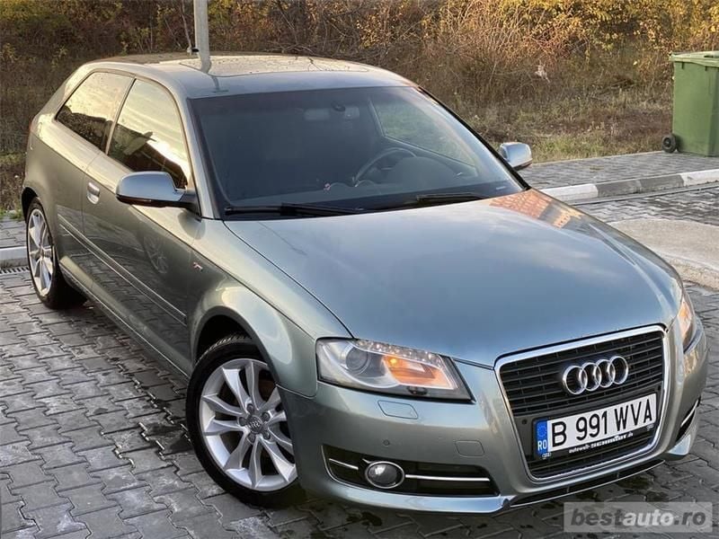 Gri Utilizat 2011 Audi A3 S-Line Coupe | 7.999 EUR (Scump) - Imagine 1/4