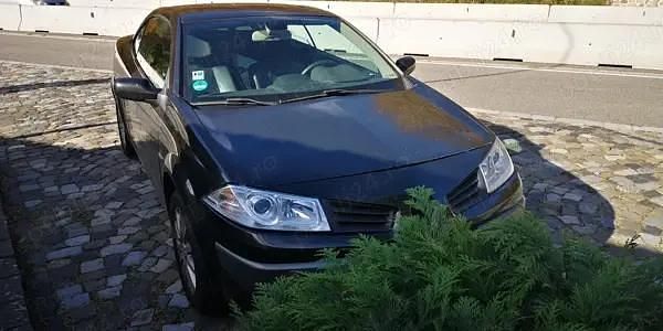 Negru Utilizat 2007 Renault Mégane II Cabrio | 3.611 EUR (Preț OK) - Imagine 1/4