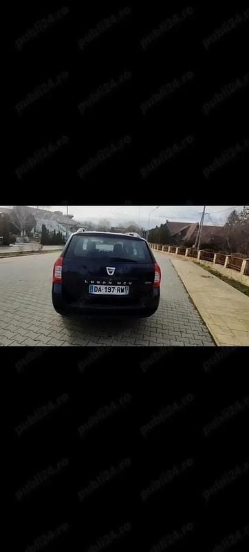 Second-hand Dacia Logan MCV 90 CP (66 kW) 2014 Albastru Berlinǎ