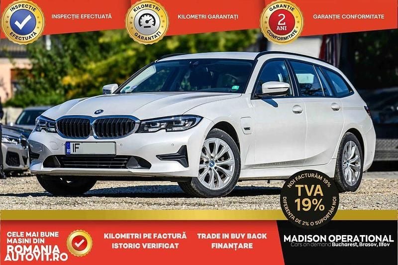 Culoarealb Utilizat 2022 BMW 320e Advantage Break | 19.779 EUR (Super Preț) - Imagine 1/4