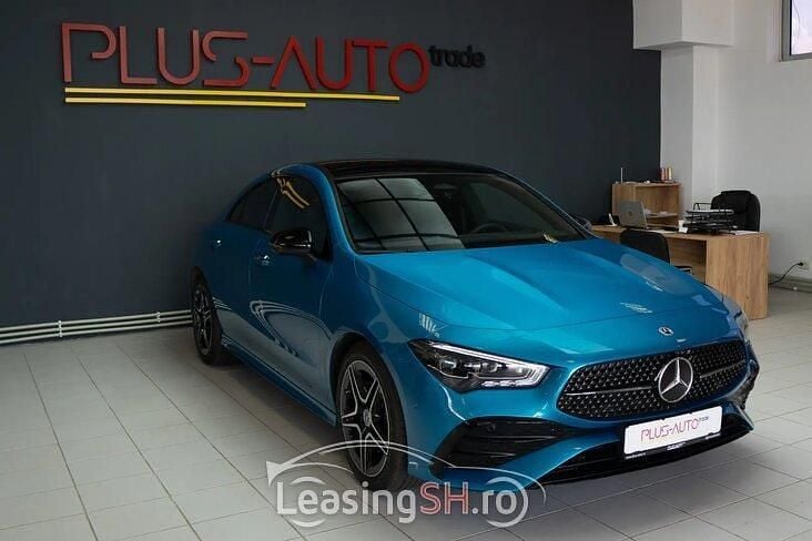 Albastru Utilizat 2024 Mercedes CLA200 AMG Coupe | 42.990 EUR (Puțin scump) - Imagine 1/4
