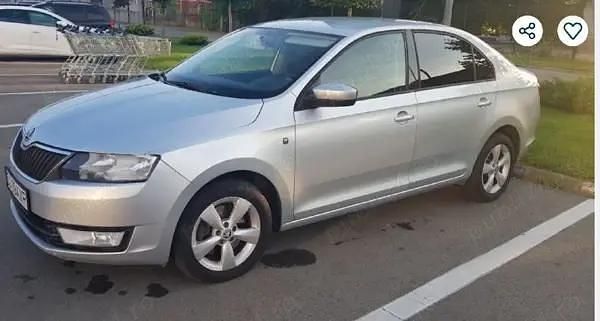 Gri Second-hand 2014 Skoda Rapid Berlinǎ | 4.800 EUR (Preț OK) - Imagine 1/4