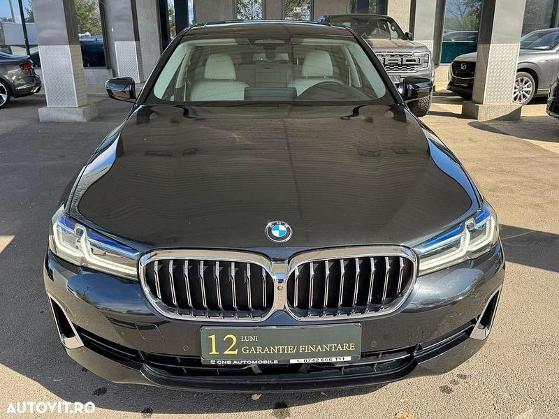 Culoarenegru Utilizat 2021 BMW 540 Luxury Line Berlinǎ | 42.350 EUR (Puțin scump) - Imagine 1/4
