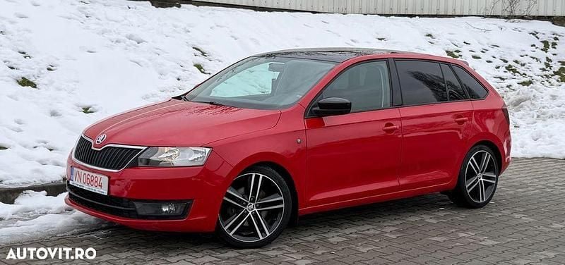 Second-hand Skoda Rapid Monte Carlo 105 CP (77 kW) 2014 Culoarerosu Hatchback