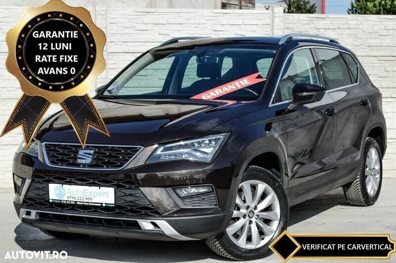 Maro Utilizat 2018 Seat Ateca Style SUV | 14.480 EUR (Preț bun) - Imagine 1/4