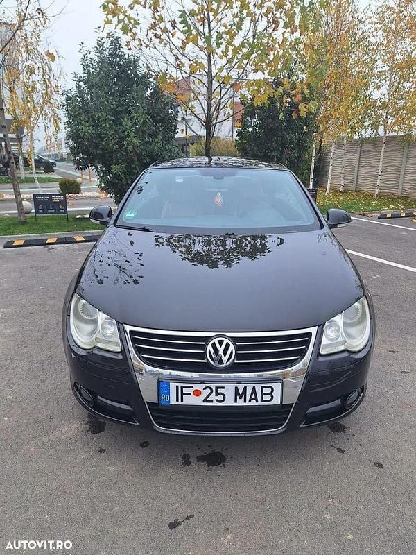 Culoarenegru Utilizat 2008 VW Eos Edition Cabrio | 4.000 EUR (Scump) - Imagine 1/4