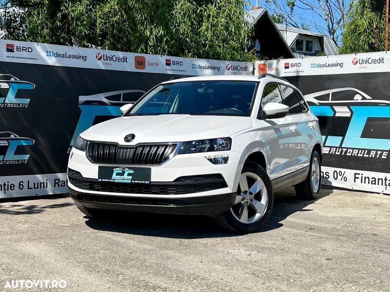 Alb Utilizat 2018 Skoda Karoq Style SUV | 14.350 EUR (Preț bun) - Imagine 1/4