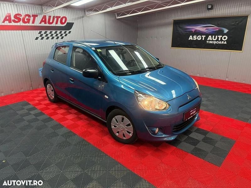 Second-hand Mitsubishi Space Star 71 CP (52 kW) 2013 Culoarealbastru Hatchback