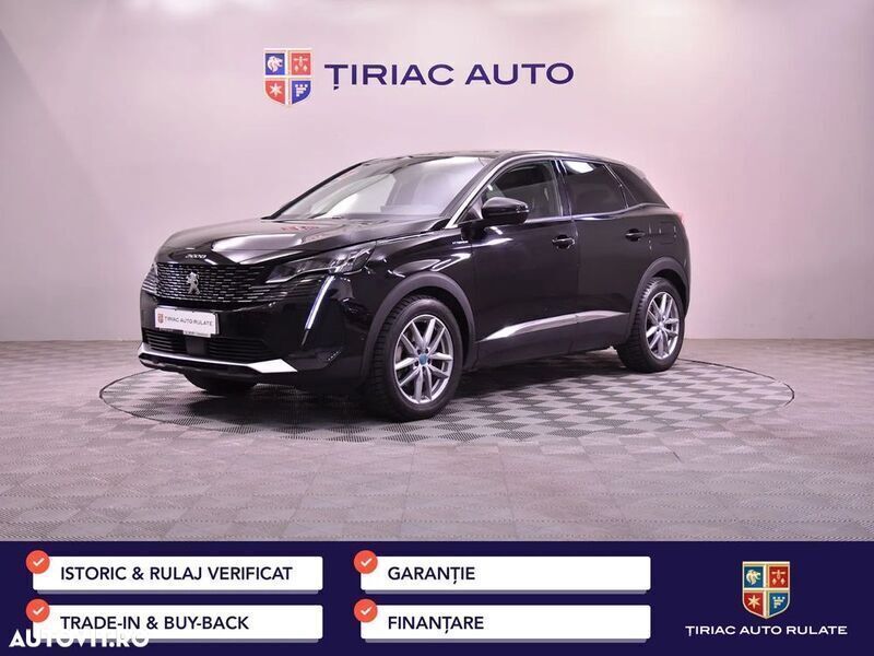 Negru Utilizat 2022 Peugeot 3008 SUV | 24.900 EUR - Imagine 1/4