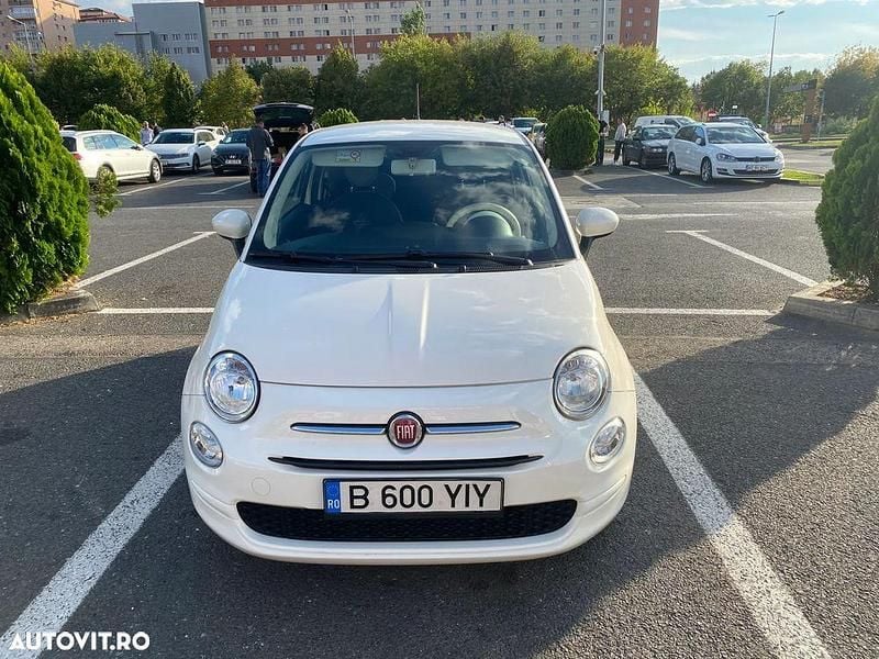 Culoarealb Utilizat 2019 Fiat 500 | 8.900 EUR (Super Preț) - Imagine 1/4