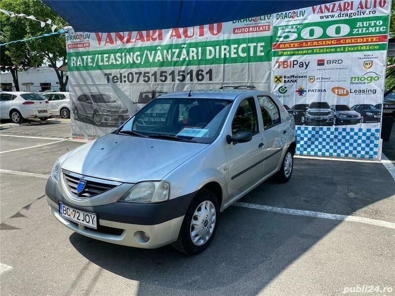 Argintiu Utilizat 2006 Dacia Logan Berlinǎ | 1.999 EUR (Preț bun) - Imagine 1/4