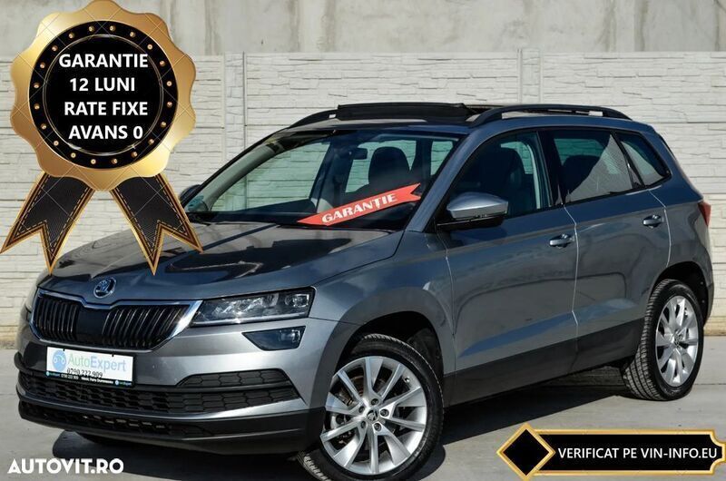 Gri Utilizat 2019 Skoda Karoq SportLine SUV | 18.480 EUR (Preț bun) - Imagine 1/4