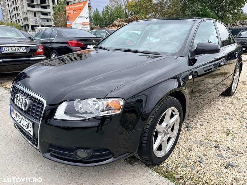 Culoarenegru Utilizat 2008 Audi A4 Berlinǎ | 2.950 EUR (Super Preț) - Imagine 1/4