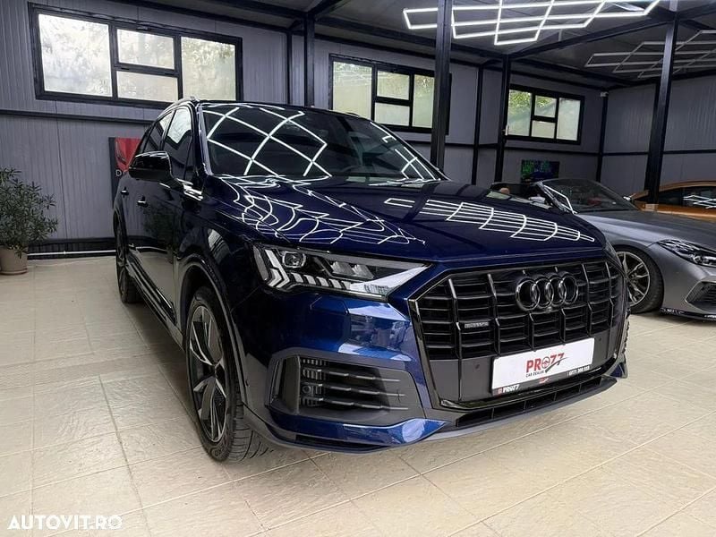 Second-hand Audi Q7 S-Line 380 CP (279 kW) 2021 Culoarealbastru SUV