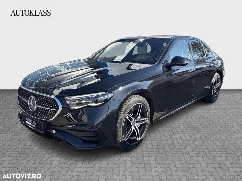 Negru Utilizat 2023 Mercedes E300 Berlinǎ | 71.389 EUR - Imagine 1/4
