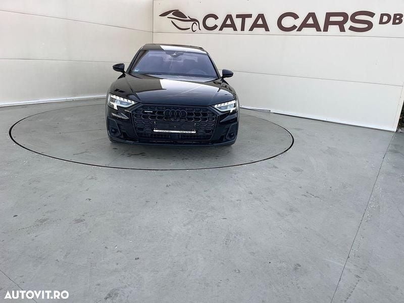 Negru Utilizat 2023 Audi A8 Sport Berlinǎ | 59.290 EUR (Preț bun) - Imagine 1/4