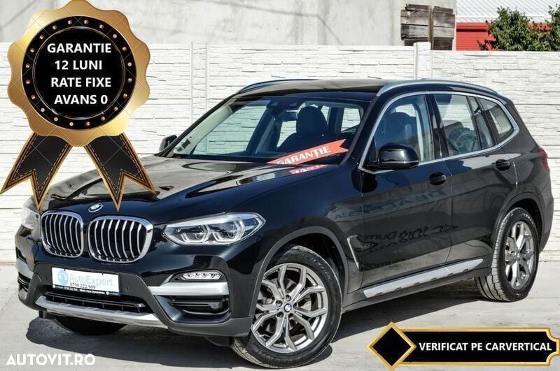 Negru Utilizat 2020 BMW X3 xLine SUV | 24.980 EUR (Preț bun) - Imagine 1/4