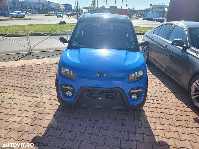 Albastru Utilizat 2021 Microcar M.Go Hatchback | 8.500 EUR - Imagine 1/4