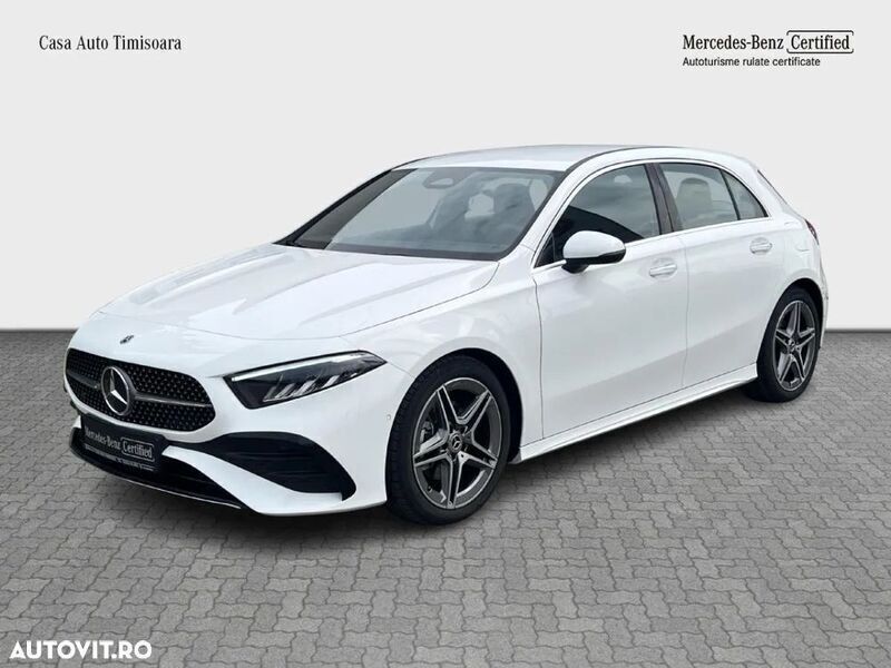 Alb Utilizat 2024 Mercedes A180 Hatchback | 35.090 EUR (Puțin scump) - Imagine 1/3