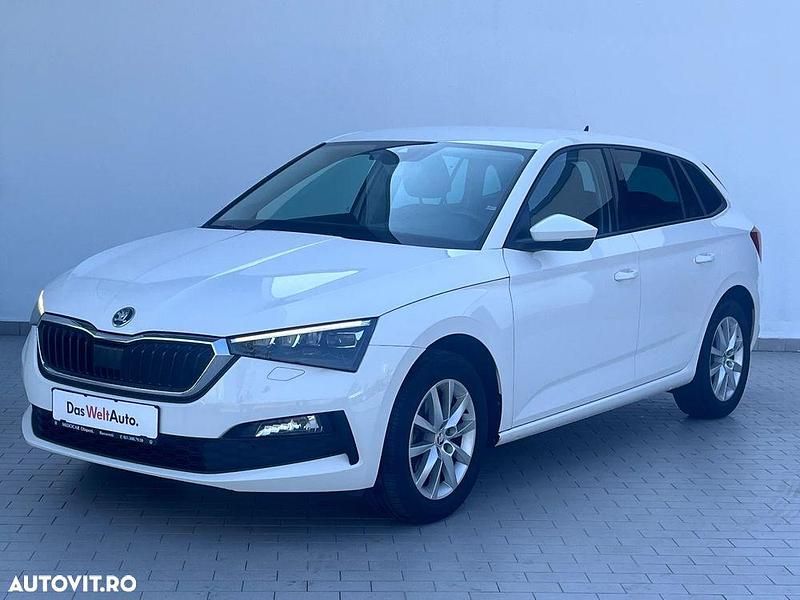 Culoarealb Utilizat 2021 Skoda Scala Style Hatchback | 13.990 EUR (Preț OK) - Imagine 1/4