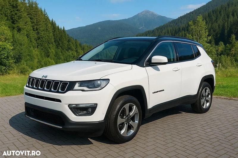 Culoarealb Utilizat 2018 Jeep Compass Limited SUV | 14.750 EUR (Preț OK) - Imagine 1/4