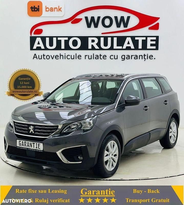 Gri Utilizat 2018 Peugeot 5008 Monovolum | 13.890 EUR (Preț OK) - Imagine 1/4